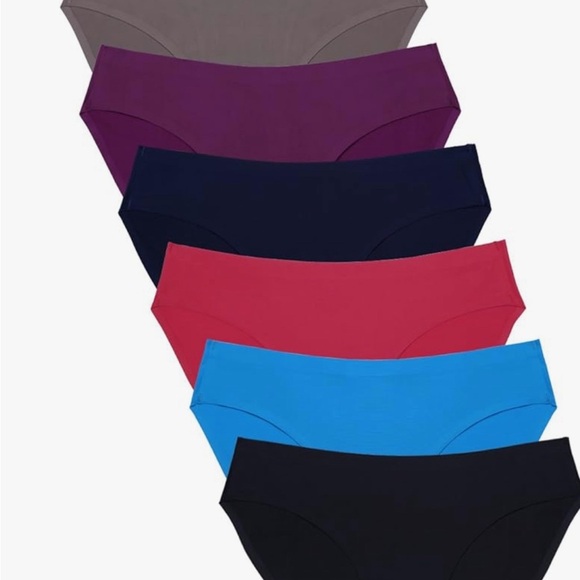 5 Pcs Womens Underwear Panties Multi Color Size Large Brand New - Picture 3 of 7